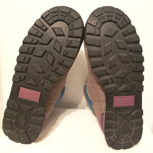 Merrell Women's Lazer Vintage 90's Hiking Boots T Suede Leather Size 8 - Picture 8 of 16